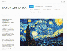 Tablet Screenshot of figgysartstudio.com